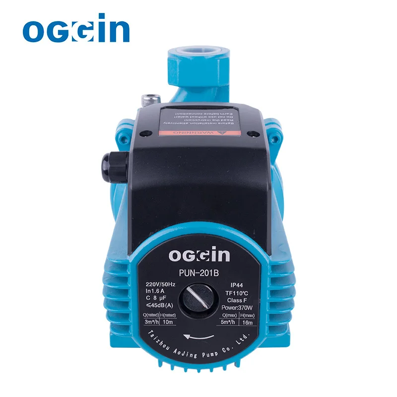 PUN-201B Household Automatic Pressure Heating Circulation Water Heater Booster Pump For Shower