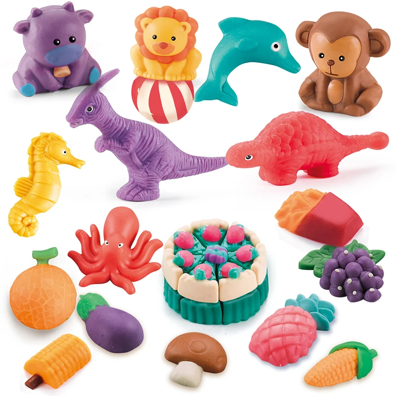 
Amazon Hot selling Colour Dough Color Clay Plasticine Model Playset Tool Accessories Mould Kit Pretend Play Set Education Toys Aliexpress Top Seller 