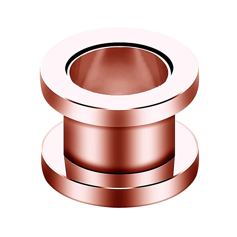 Piercing 36PCS Stainless Steel 14G-00G Ear Set Gauge Plug Ear Tunnel Set Steel Taper Plug Kit Ear Stretching Kit