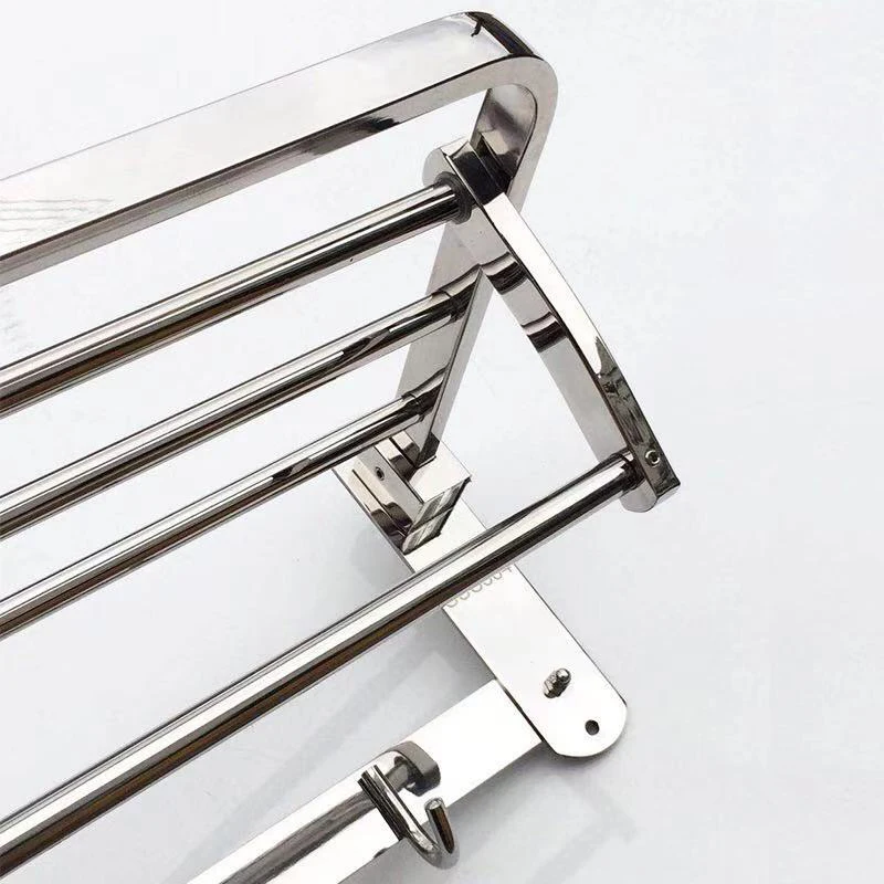 Wall-mounted expandable modern bathroom accessories Chaoan manufacturers stainless steel towel rack
