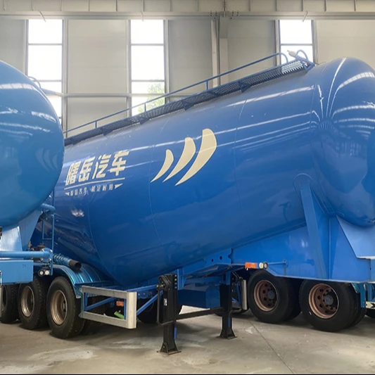 Vehicle Master 3 axles cement bulker v shape truck trailer