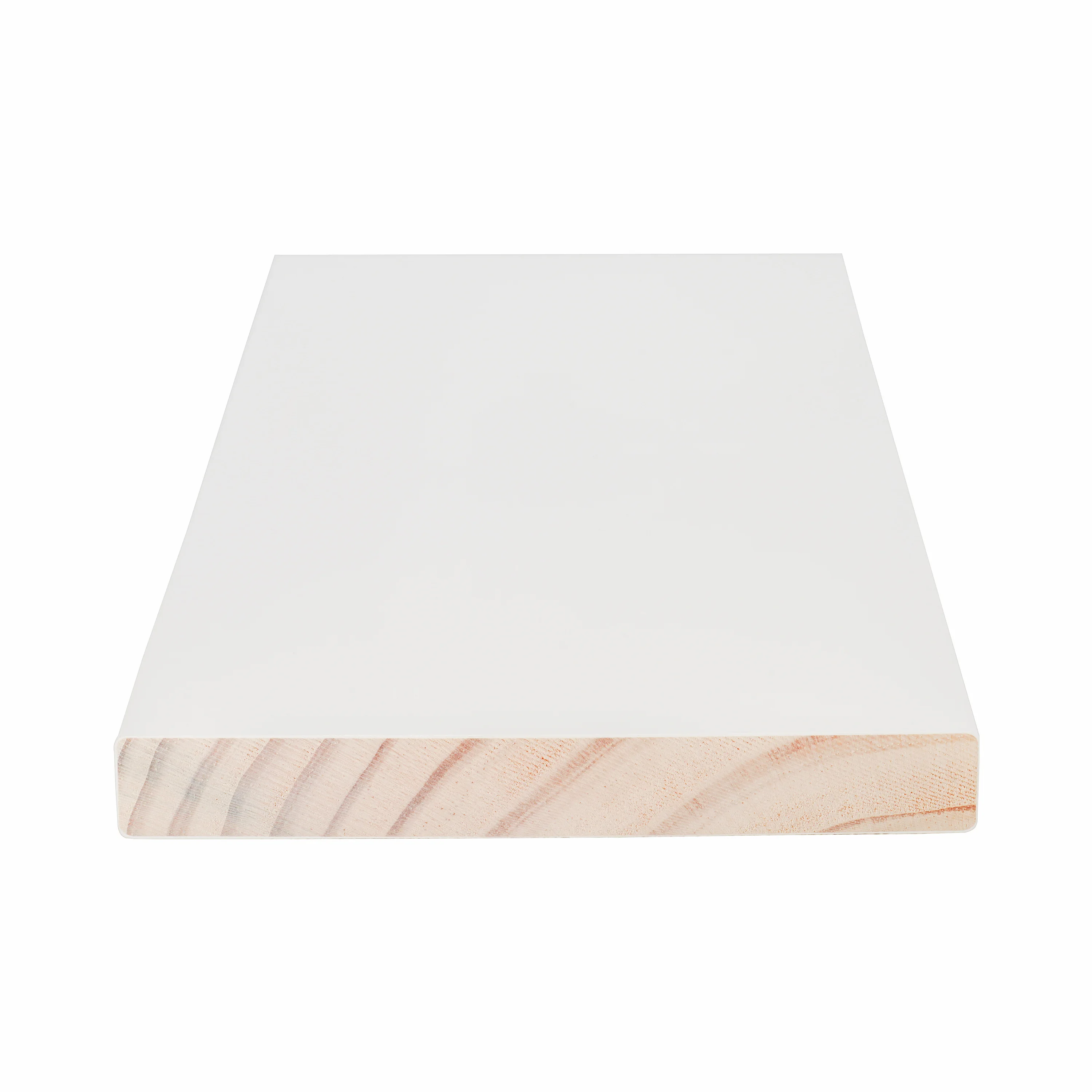 White Gesso Primed Radiata Pine S3S S4S Wooden Wainscoting Wall Panel Waterproof Trim Board Baseboard Skirting for Villa Hotel