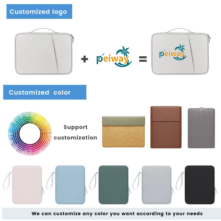 New Design 13 Inch Thick Tablet Case 11 13inch IPad Air Sleeve Liner Bag Female Felt Laptop Storage Pouch Document Bag For IPad