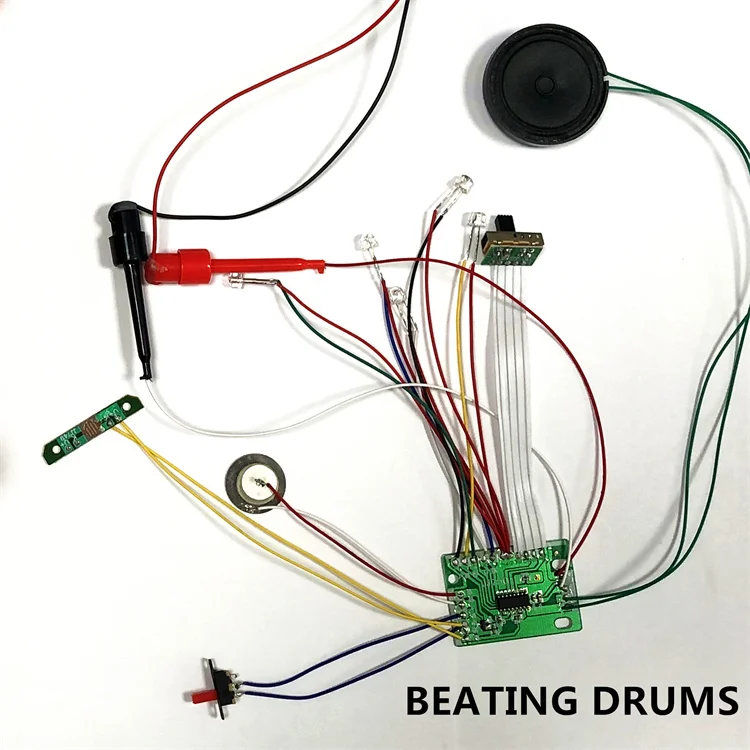 QQF C drum toys cob board Custom Design IC COB Board circuit board for the Indian market