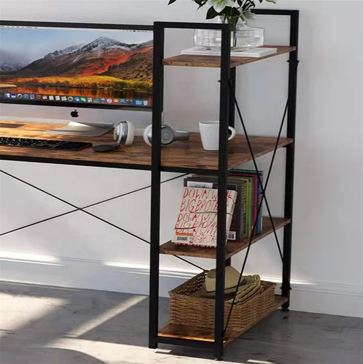 Simple combination of computer desk and writing desk set