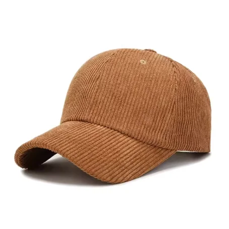 Wholesale Autumn Golf Hat Corduroy Adjustable Baseball Cap Unisex Vintage Baseball Hat Outdoor Sports Hip Hop