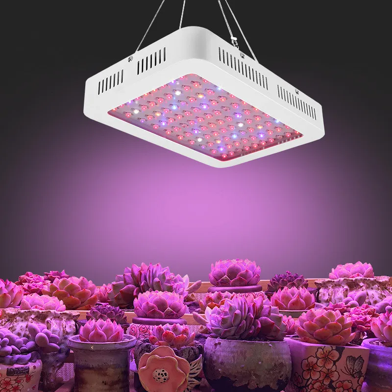 1000W Dual Chip UV IR Full Spectrum LED Grow Light, Hydroponic Plants Herbs Veg Fruits Growing Lamp for Indoor Cultivation