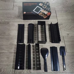 10 Pieces Japanese Style No-stick Sushi Mold DIY sushi Maker Set Tool Sushi Kitchen Roll Mold Kit