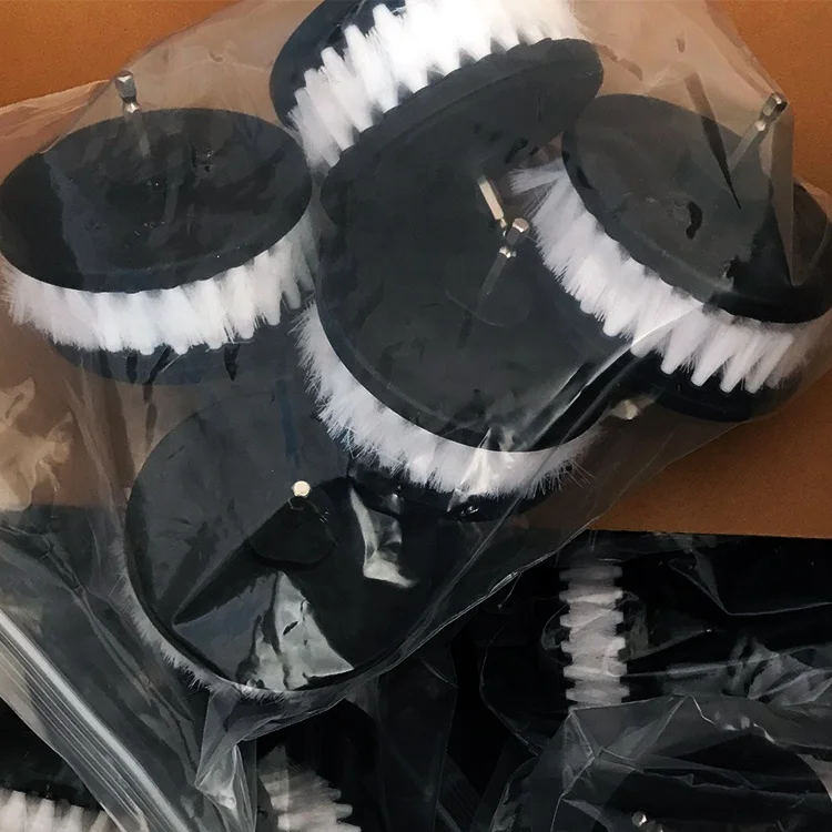 5inch Soft Bristle Flat Type Drill Cleaning Brush for Drill