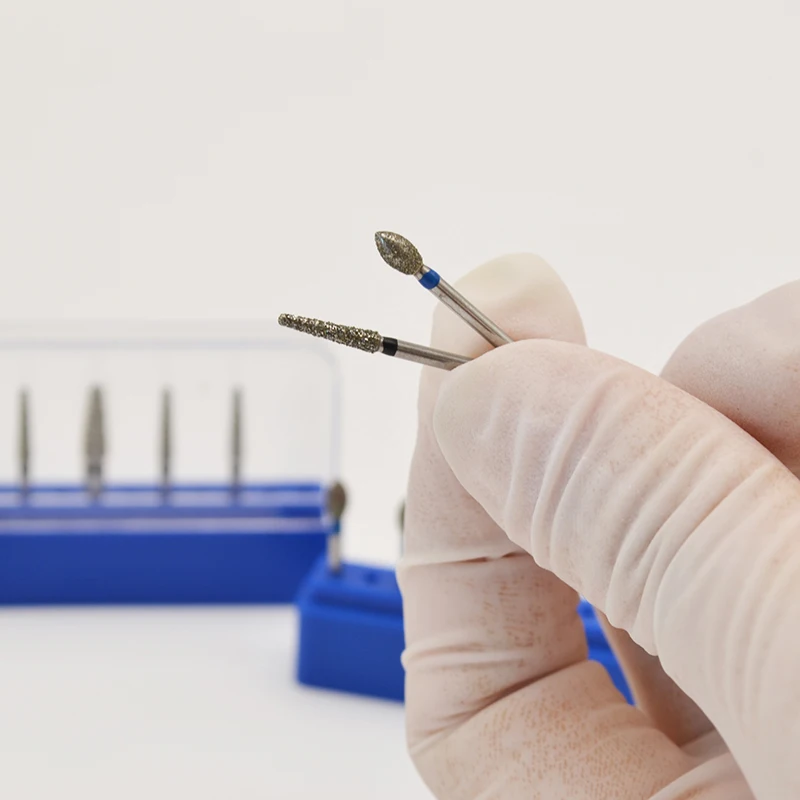 LK-P11 Round Dental Diamond FG High Speed Burs Used In Dentistry