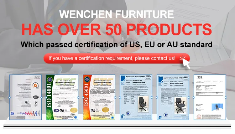 Wenchen G095A Pu Castor Adjustable Armrest Best Ergonomic Game Chair Racing