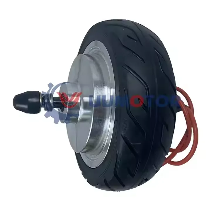 48v1000w 150Nm slow speed 9.5 inch geared brushless wheelbarrow hub motor WITH electromagnetic brake