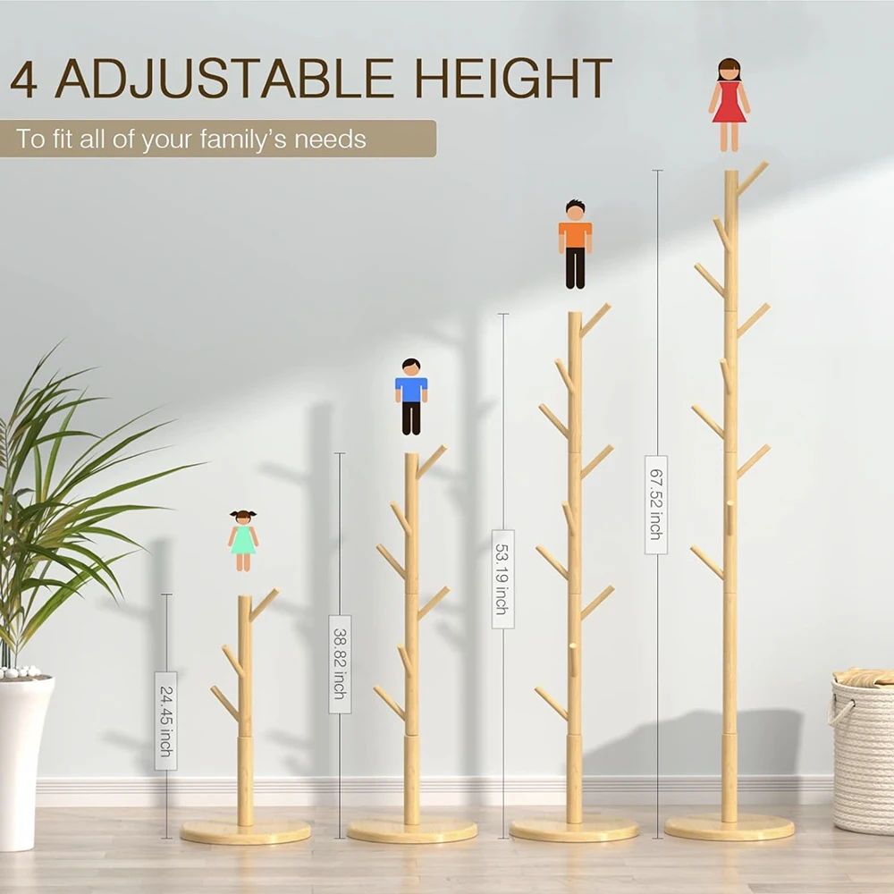 Modern living room furniture - Cheap vertical clothes hangers bag hangers wooden Stand standing Coat rack