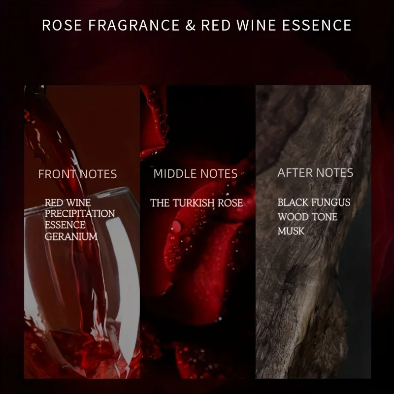 Classic Lady Perfume Red Rose Shape 50ml Perfume Women Long Lasting Fragrance Perfume For Women Eau De Toilette