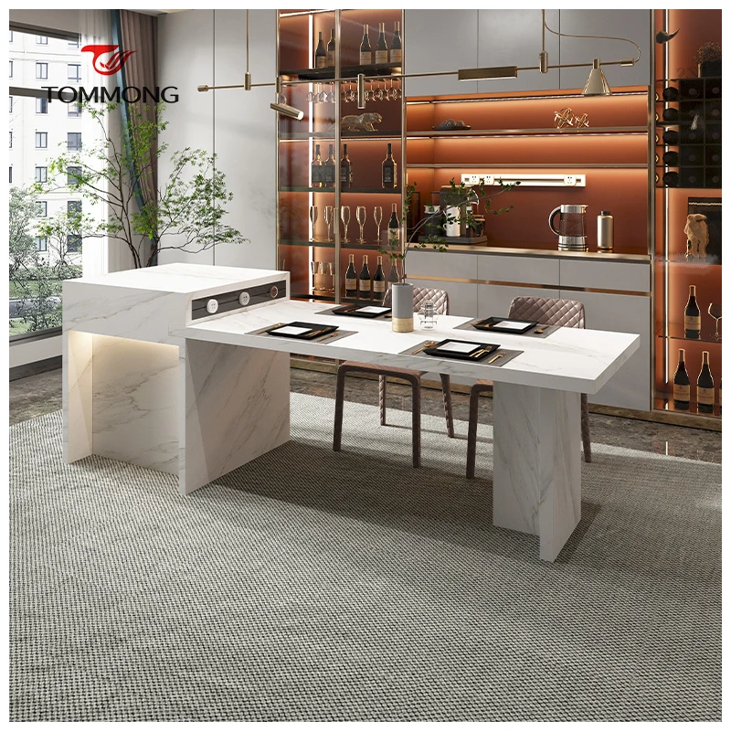 Factory Price High End Matt white  Luxury Kitchen Unit Industrial  Hotel Free Design Modern Kitchen Cabinet