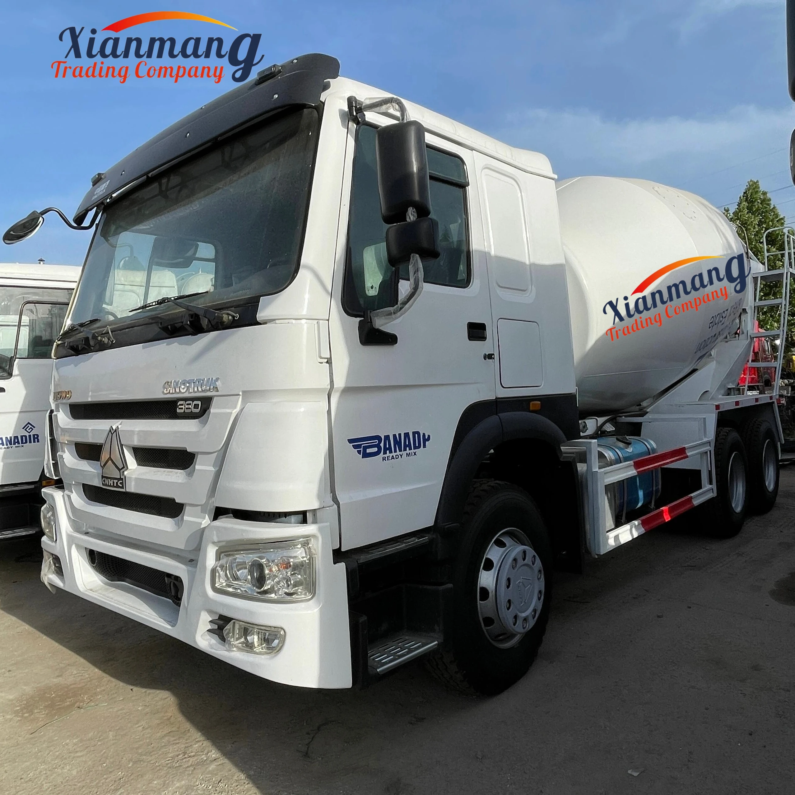 Sinotruck Howo 12m3 concrete cement mixer truck 6x4 diesel Howo concrete mixer truck