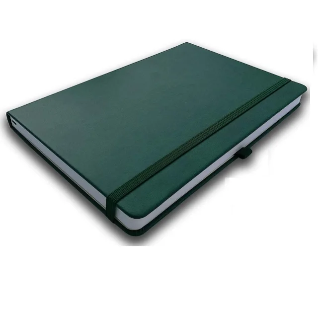 Best Hardcover Notebook with Pen Loop A5 Writing Journal College Ruled Lined Numbered Pages of Premium Thick Paper