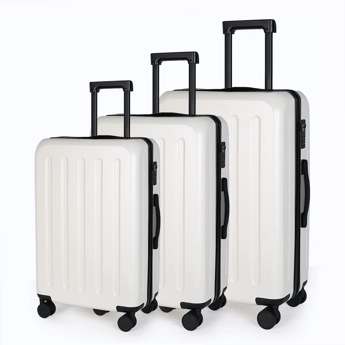 2023 Wholesale new hardside luggage sets valise de voyage 3 pcs suit case bags trolley travel ABS suitcase