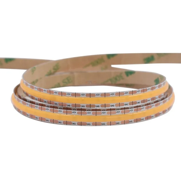 LED COB LED Strip Light 8mm Mini Cut Unit Flexible 12V 24V LED Neon Strip Color Flexible Tape for Home Decor
