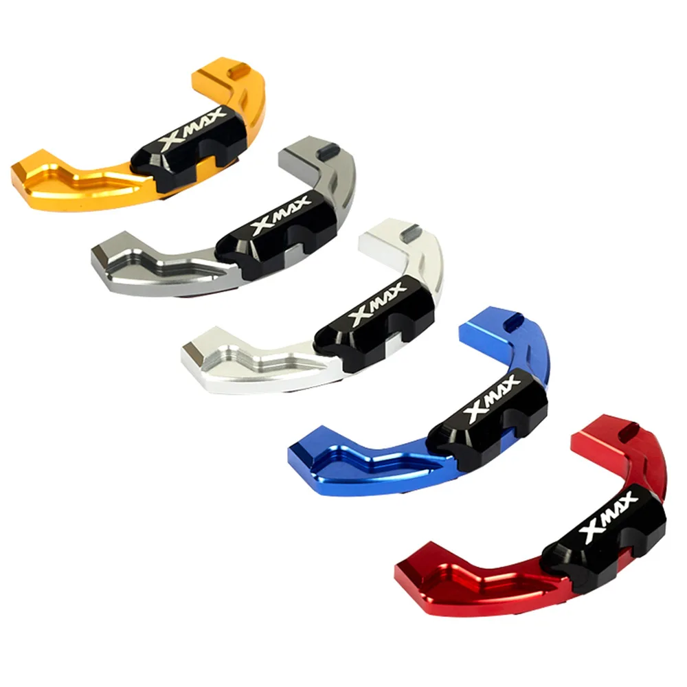 CNC Aluminium Alloy Motorcycle Electric Door Lock Decorative Cover For XMAX200 XMAX300 2017-2019