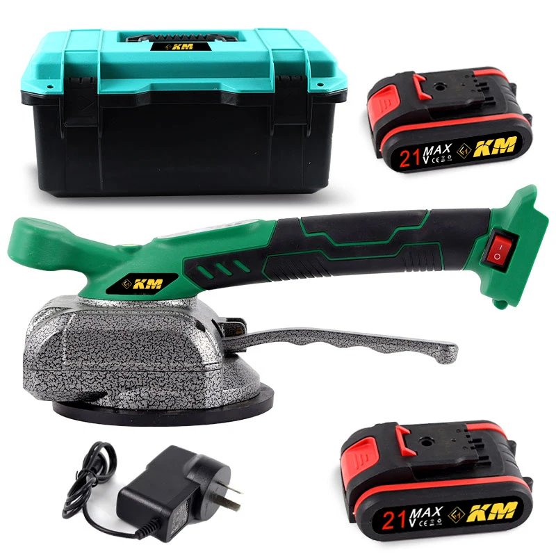 KM High Power Automatic Vibration Tiling Portable Tile Laying Machine for Tiling