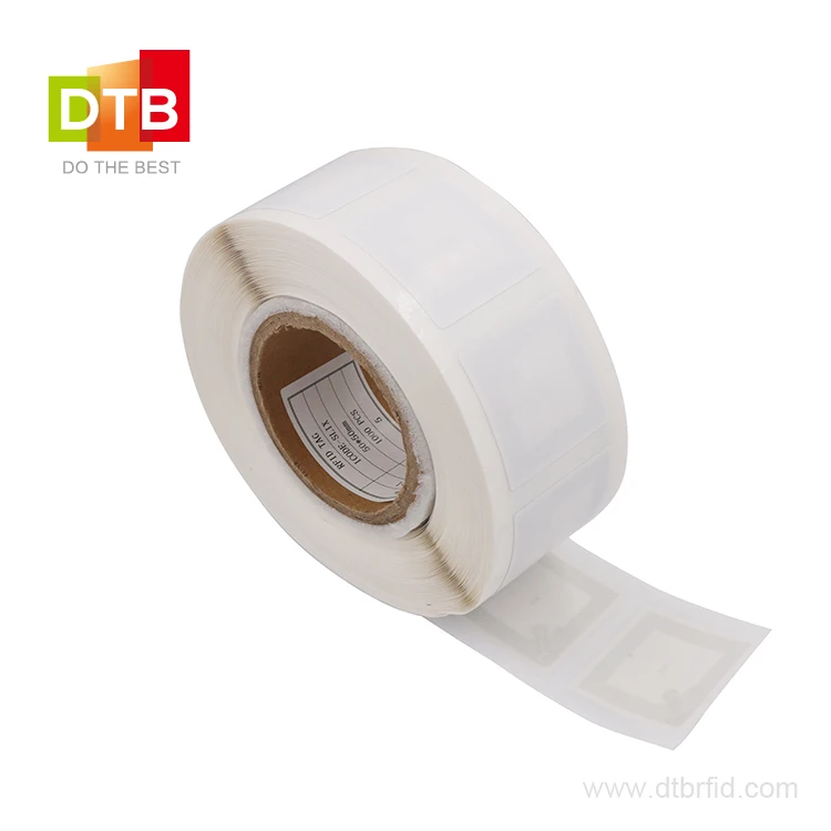  DTB 13.56mhz Library Book Sticker ICODE SLIX2 Adhesive RFID