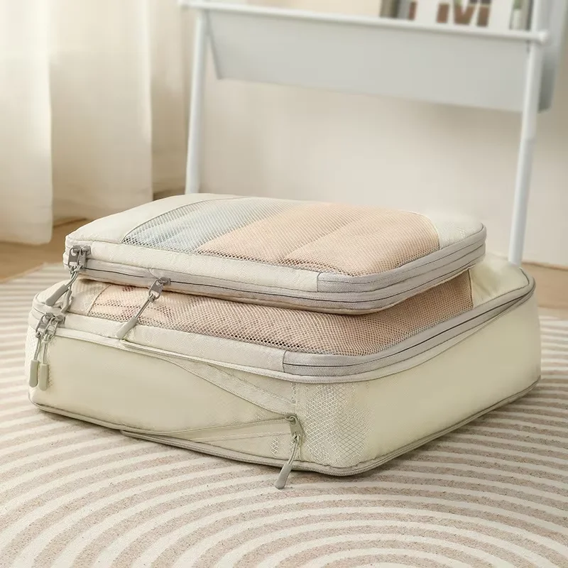Magic Park 8pcs Travel Bags Compression Water Proof Different Size Luxury Portable duffle Travel Compression Packing Cubes 10