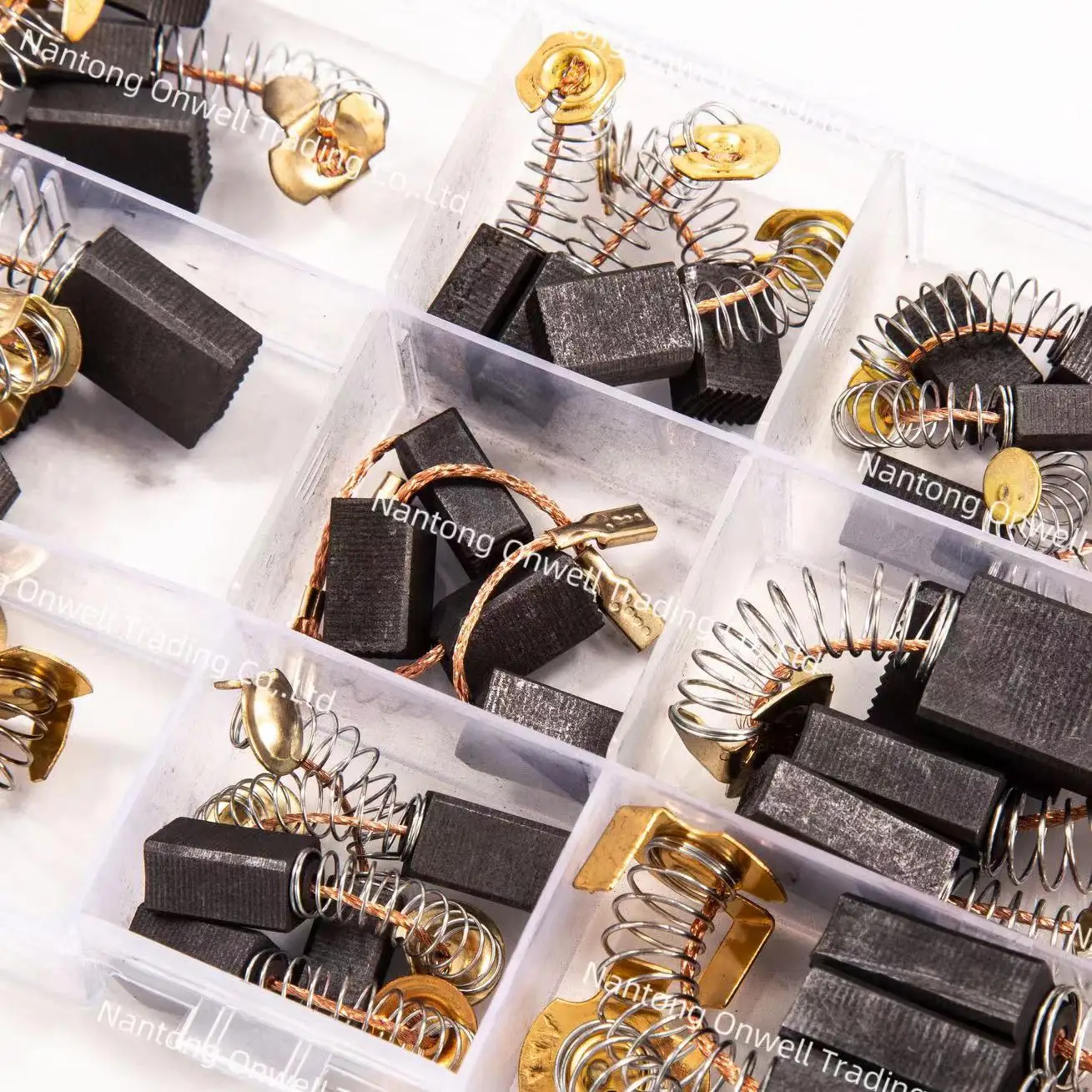 40pcs Motor Carbon brushes  10 different Types of Carbon Brushes  Suitable for Maintenance Of Carbon Brush Motors