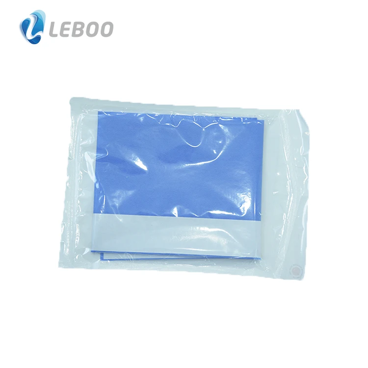 Высококачественные одноразовые медицинские хирургические аксессуары Leboo CE ISO хирургическая драпировка с клейкой стороной