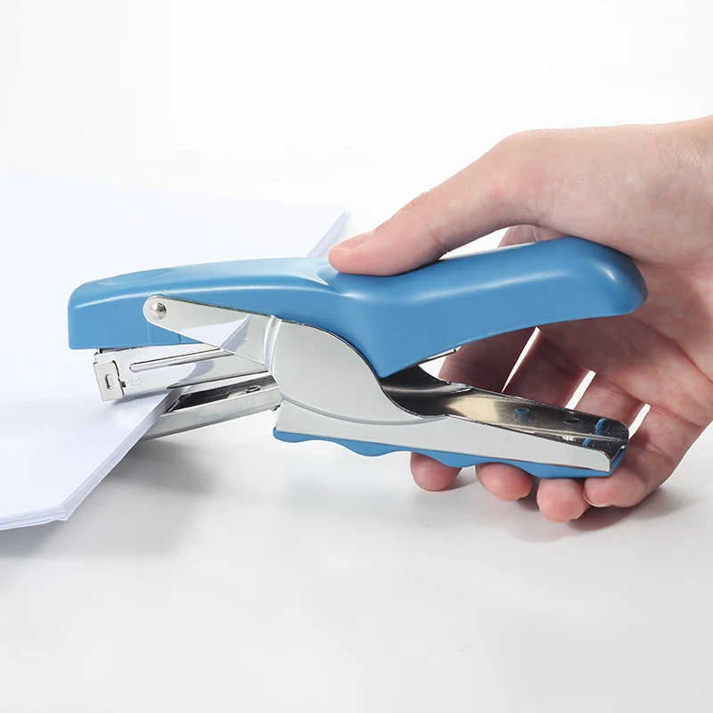 Eco-friendly Labor Saving Manual Operation Metal School Home Office Hand Hold Stapler