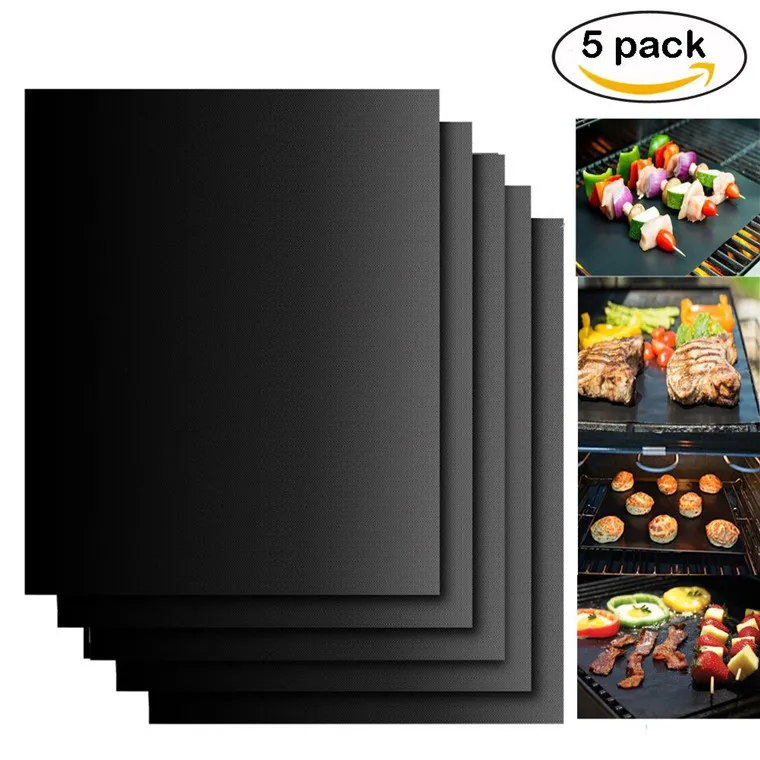 
0.3mm thickness BBQ grill mat Non Stick bbq mat &bbq grill mesh mat 