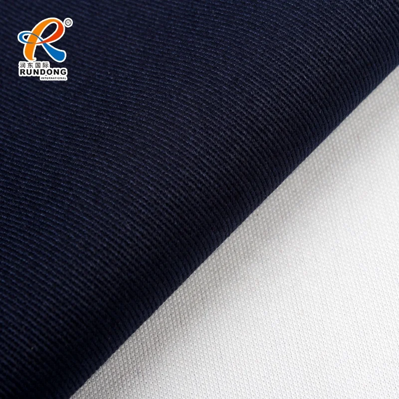 Прямая продажа с завода Shandong RundongFactory изготовленная на заказ Высококачественная 100 хлопчатобумажная саржа рабочая одежда ткань и