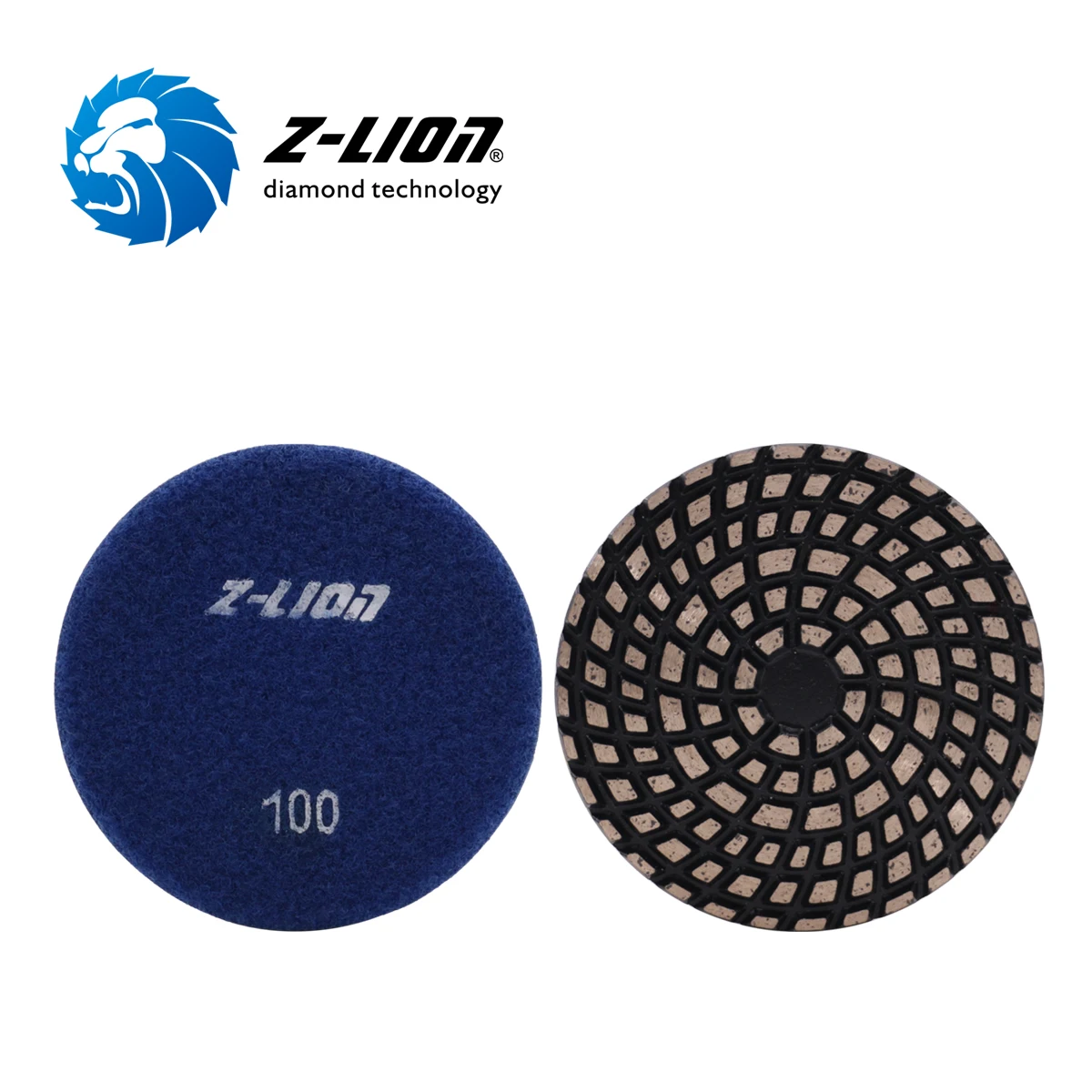 Marble Floor Restoration Diamond Turbo Metal Grinding Pad for Power Trowel Wet Polishing