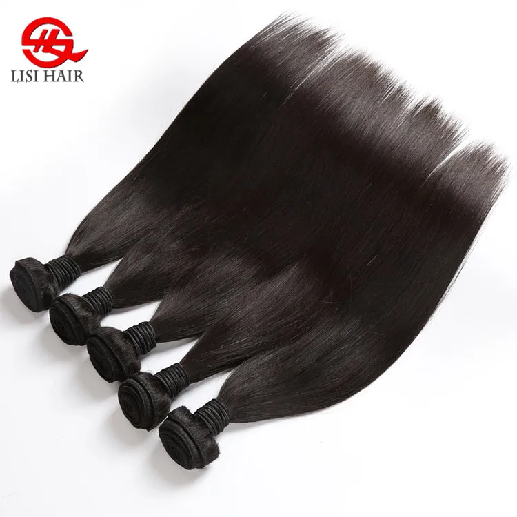 Brazilian 9a Full Head Straight Hair Thick End Clicks Hair Extensions Beauty Supply Store Brazilian Hair