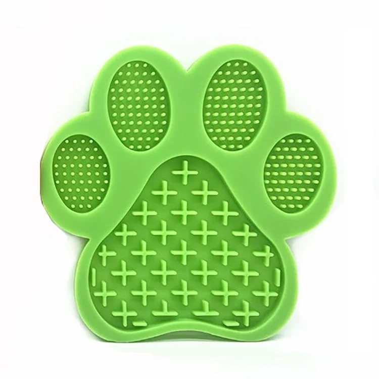 Силиконовый коврик для собак, подушечки для отвлекания во время купания домашних животных, медленное питание, коврик для лизания с сильным всасыванием