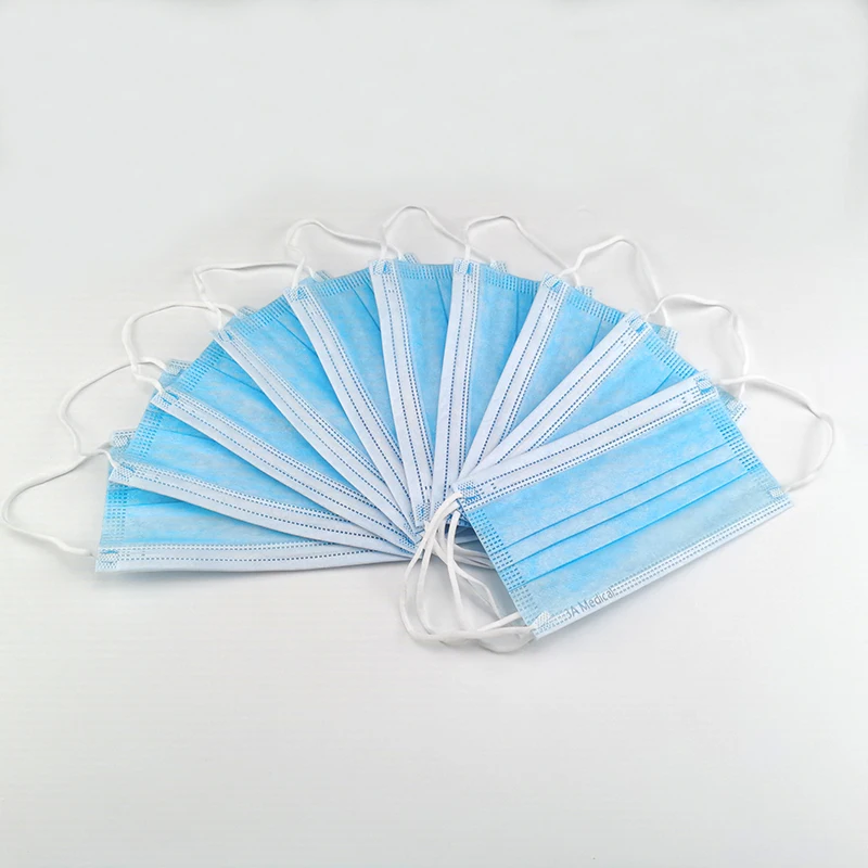 3A Medical Mask Manufacturer Face Mask F2100 Level 1 Non-woven Disposable Surgical Mask