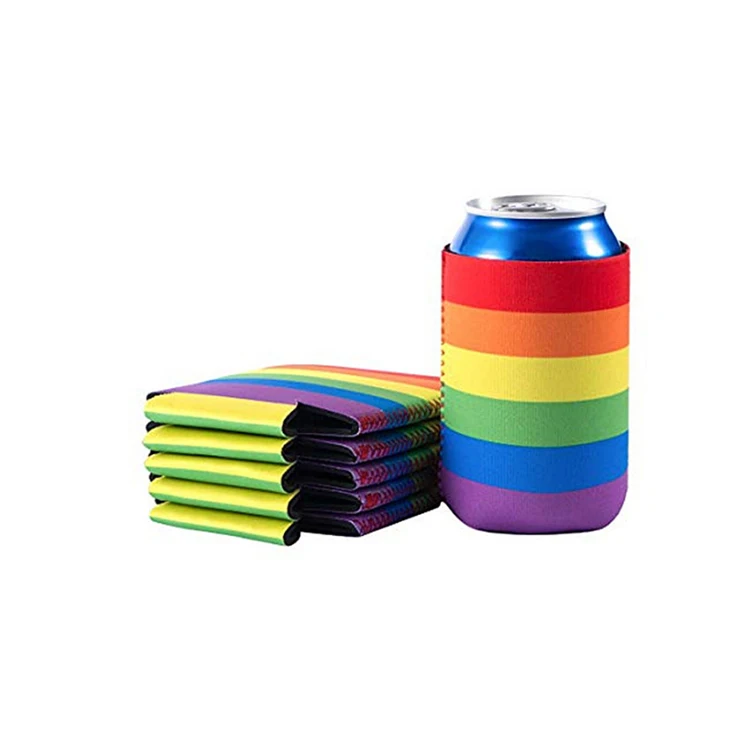 Neoprene Sublimation Tube Drink stubby Holder Can Cooler for beer Custom with OEM logo