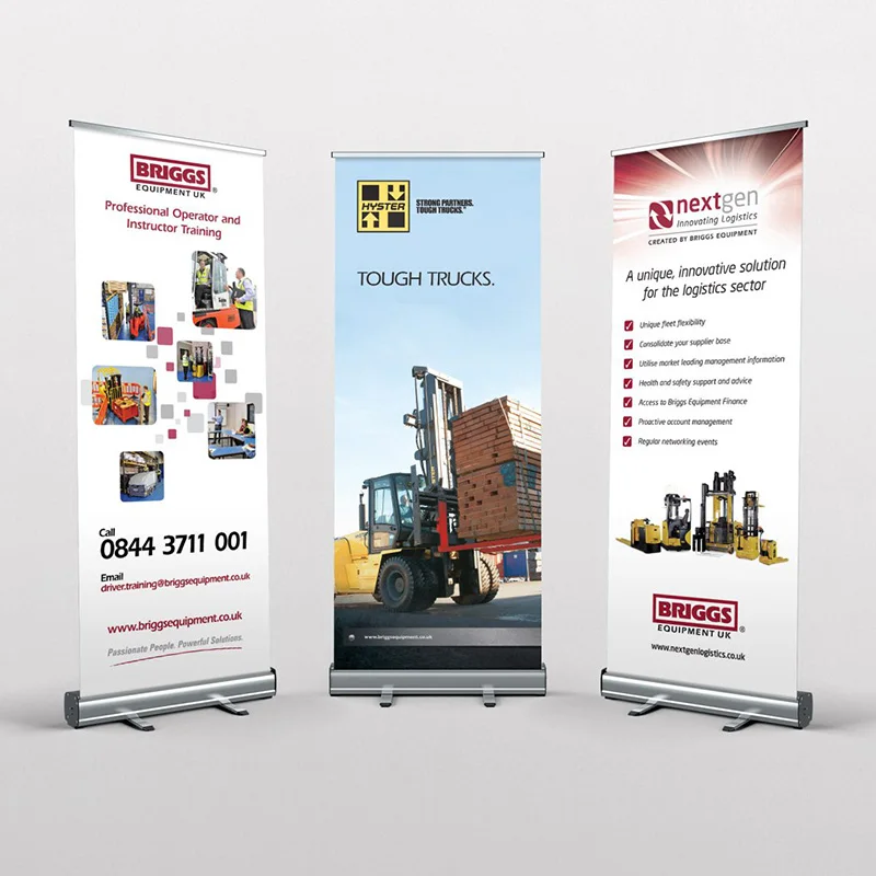 Trade show advertising Material Pull Up Display Rollup banner Promotion Poster