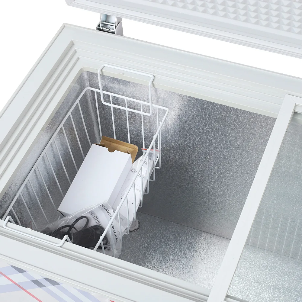 200L 12V  2022 new solar powered deep freezer