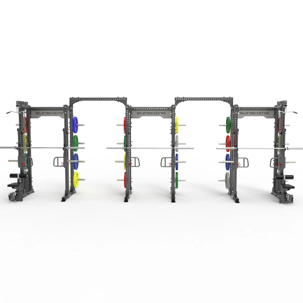 cable crossover machine multi functional gym equipment trainer high and low pulley Fitness rigs squat power rack cage