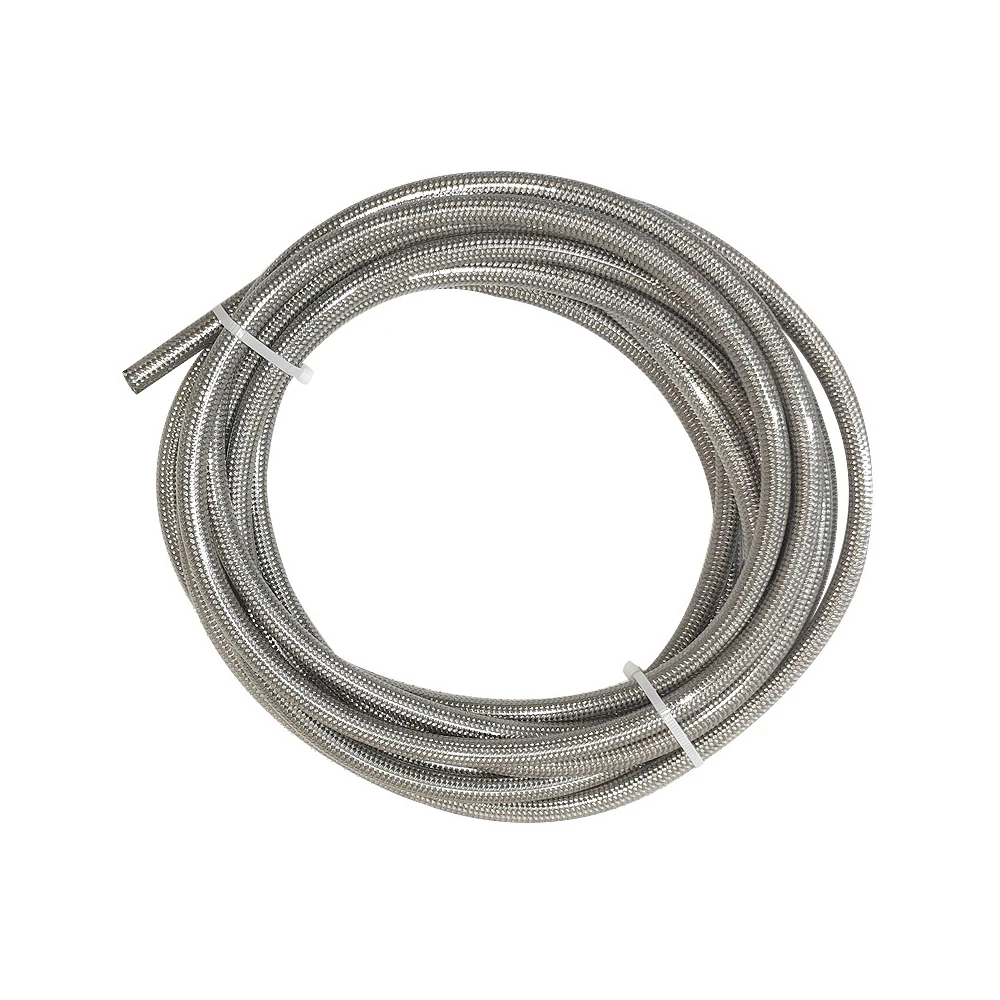 Stainless Steel Flexible Braided Metal nylon ptfe Hose For Auto Parts Hydraulic Pipe