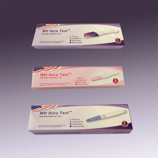rapid accurate home test women test early hcg pregnancy test cassette kit strip midstream