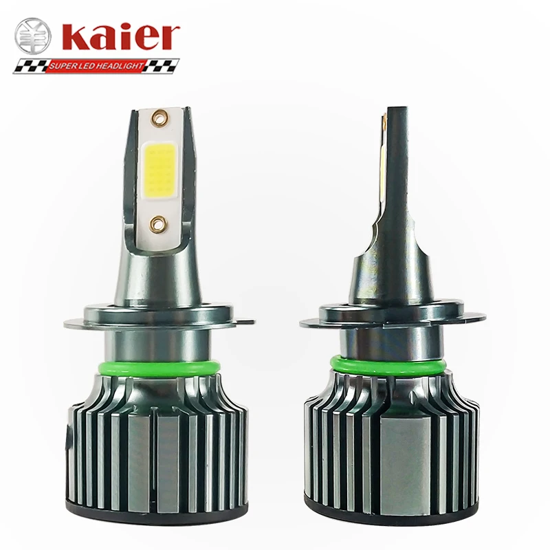 Kaier X6 Автомобильные светодиодные фары 6000 К 4800lm h3 H11 H4 H7 авто противотуманные для toyota kia