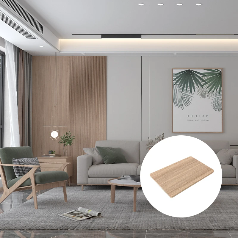 Greenway PVC Bamboo Charcoal Board Wood veneer