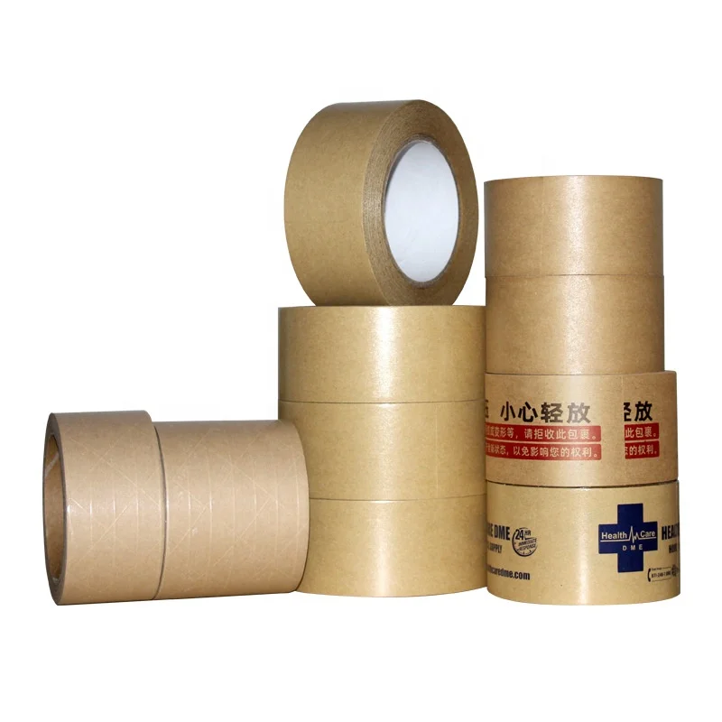 15 Years Manufacturer Free Samples Strong Adhesive Custom Gummed Kraft Tape