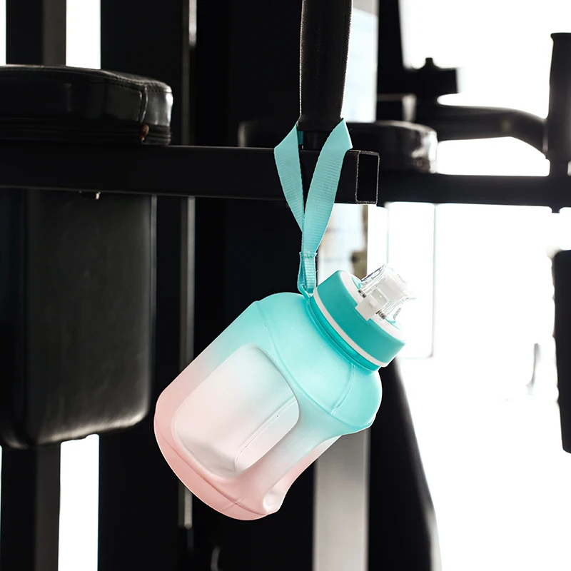 1 Gallon Water Bottle with Straw Motivational Water Bottle 32oz Water Jug