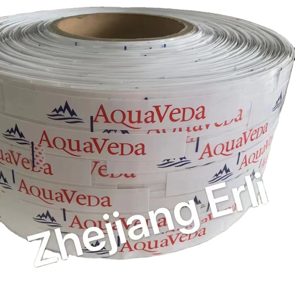 adhesive carry handle roll tape for multipacks used by the handle applicator