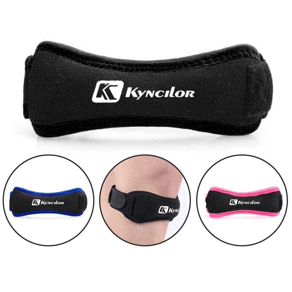 Knee Pain Relief Patella Stabilizer Knee Strap Brace Support for Hiking Soccer Basketball
