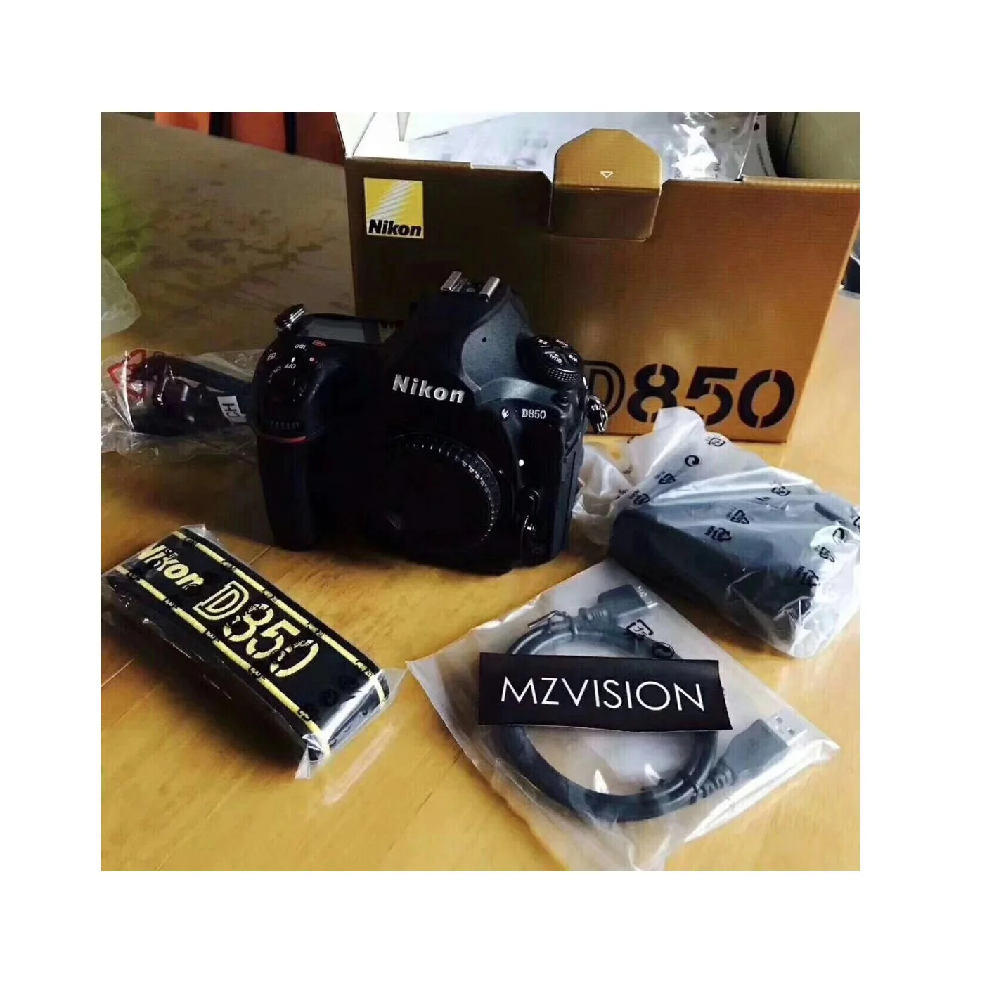 Горячий тренд D850 FX D7500 цифрового однообъективного зеркального фотоаппарата с 24-120mm f/4G AF-S ED VR объектив PRO дополнительные аксессуары