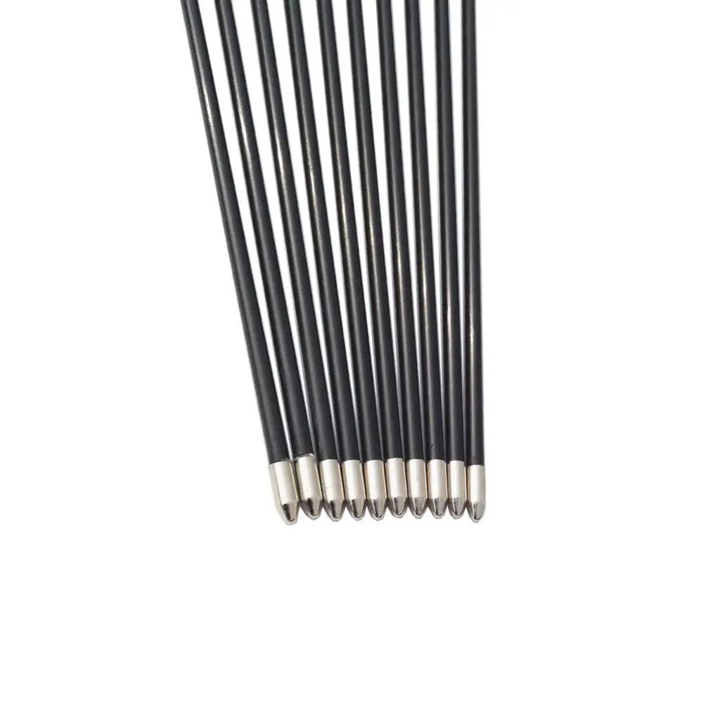 12pcs Glassfiber Arrow 73cm Archery Children/Women Practice Beginning Target Kids Telescopic Arrow Quiver Outdoor Sports